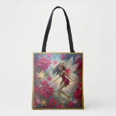 Christmas Fairy Collectie - Medium bruin haar Tote Bag (Voorkant)