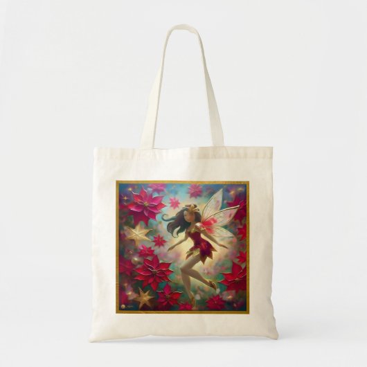 Christmas Fairy Collectie - Medium bruin haar Tote Bag (Voorkant)