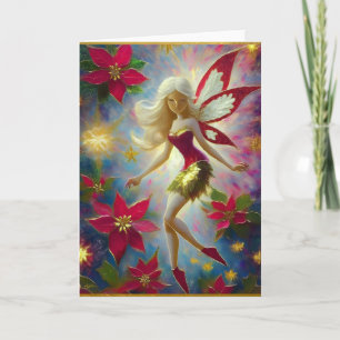 Christmas Fairy Collectie - Platinum Blond Haar Kaart