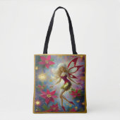 Christmas Fairy Collectie - Platinum Blond Haar Tote Bag (Voorkant)