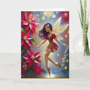 Christmas Fairy Collectie - Straight Plum Hair Kaart