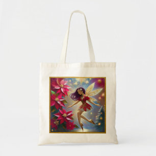 Christmas Fairy Collectie - Straight Plum Hair Tote Bag