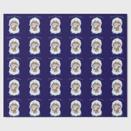 Christmas fairy house cadeaupapier (Vlak)