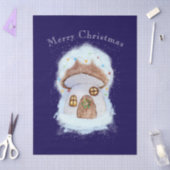 Christmas fairy house tissuepapier (Craft)