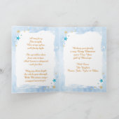 Christmas Fairy Ice Skating in an Enchanted Forest Kaart (Binnen)