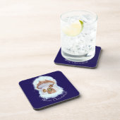 Christmas Fairytale House Bier Onderzetter (Rechterzijde)