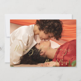 Christmas Fake Golden Future Mrs & Mrs Christmas