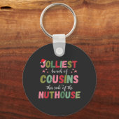 Christmas Family Cousin Reunion Matching  Sleutelhanger (Voorkant)