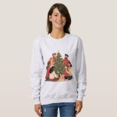 Christmas Family & Friends Cozy Holiday Sweatshirt (Voorkant volledig)