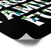 Christmas Family Funny Xmas Match Men Women Kids  Poster (Hoek)