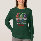 Christmas family gnomes  t-shirt (Voorkant)