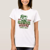 Christmas Family Holiday Magic T-shirt (Voorkant)