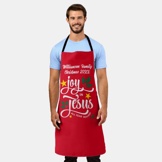 Christmas Family JOY IN JESUS Custom Christian  Schort (Gedragen)