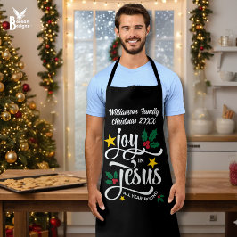 Christmas Family JOY IN JESUS Custom Christian  Schort