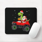 Christmas Family Matching Santa Truck Dinosaur Boy Muismat (Met muis)