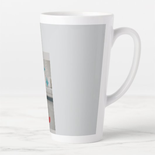 Christmas & Family Personalized Latte Mok (Rechts)