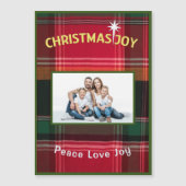 Christmas Family Photo Joy Holidays Madras (Voorkant)