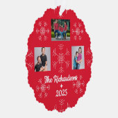 Christmas Family Photo Ornament  (Rechts)