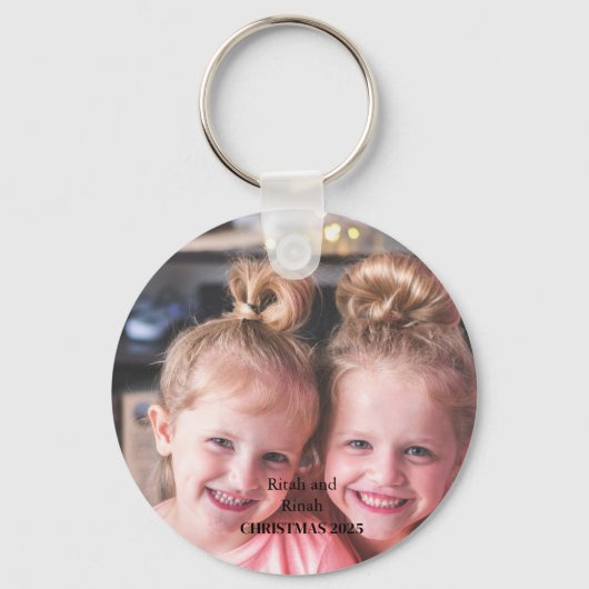 Christmas Family Sleutelhanger (Voorkant)