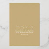 Christmas Fancy Modern Chic Collage 8 Photos Folie Feestdagenkaart (Achterkant)