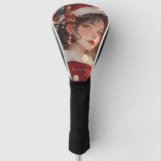 Christmas Fantasy: Holiday Romance Golf Head Hoesj Golfheadcover (Voorkant)