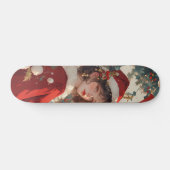 Christmas Fantasy: Romantisch Vakantie Skateboard (Horizontaal)