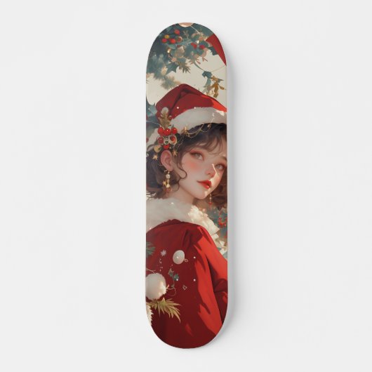 Christmas Fantasy: Romantisch Vakantie Skateboard (Voorkant)