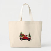 Christmas Farm (2) Grote Tote Bag (Voorkant)