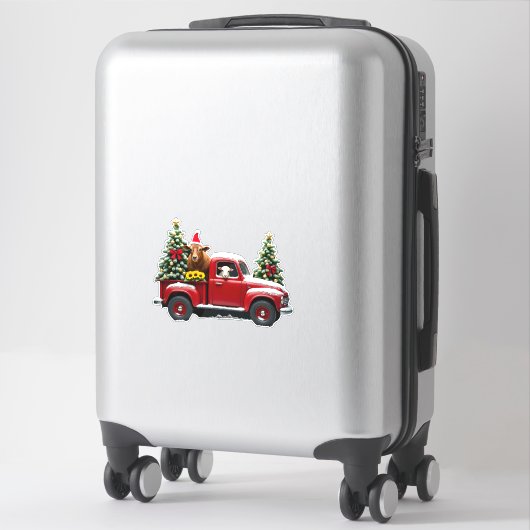 Christmas Farm (2) Sticker (Koffer)