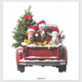 Christmas Farm Sticker (Vel)