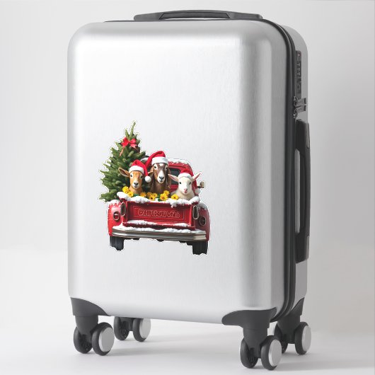 Christmas Farm Sticker (Koffer)