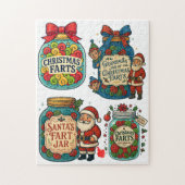 Christmas Fart Jars 100% Organic Holiday Fun Legpuzzel (Verticaal)