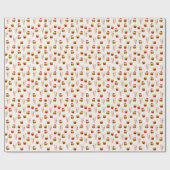 Christmas Fast Food Wrapping Paper – Festive Food Cadeaupapier (Vlak)