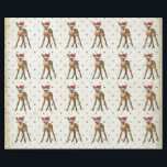 CHRISTMAS FAWN Wrapping Paper Cadeaupapier<br><div class="desc">Ontwerp door Nicole King ©2015</div>