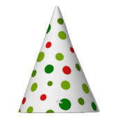 Christmas Feeling Stippen Party Pet Feesthoedjes (Rechts)