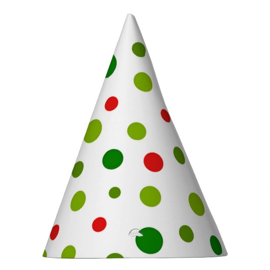 Christmas Feeling Stippen Party Pet Feesthoedjes (Rechts)