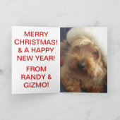 CHRISTMAS FEESTDAGEN KAART (Binnen)