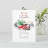 Christmas Feestdagen Plaid Bewegende Aankondiging (Staand voorkant)