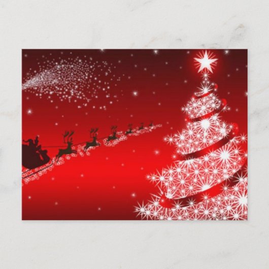 CHRISTMAS FEESTDAGENKAART (Voorkant)