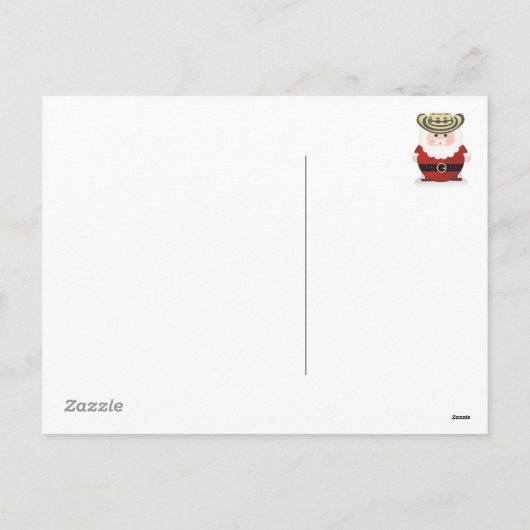 christmas feestdagenkaart (Achterkant)