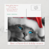 CHRISTMAS FEESTDAGENKAART (Voorkant / Achterkant)