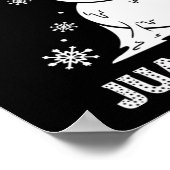 Christmas Feliz Navidad Juana Party Cool Mexican Poster (Hoek)