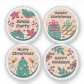 Christmas festive label collection (Voorkant)