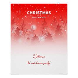 Christmas Festive  Perfect Poster