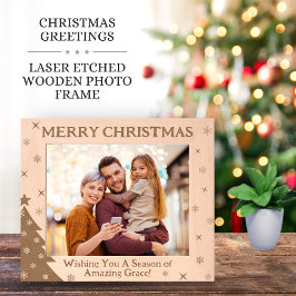 Christmas Festive Season Personalized Gifts Laser Gegraveerde Lijstjes