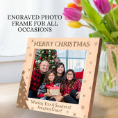 Christmas Festive Season Personalized Gifts Laser Gegraveerde Lijstjes