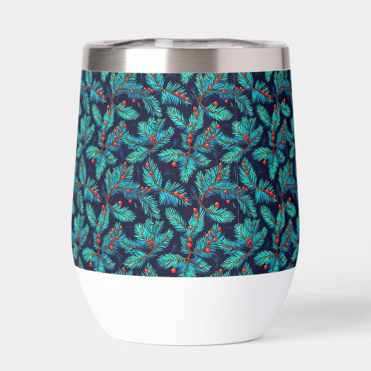 Christmas Fir Branch Pattern-82397 (Achterkant)