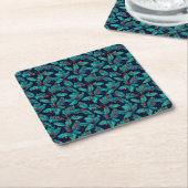 Christmas Fir Branch Pattern-82397 Kartonnen Onderzetters (Schuin)