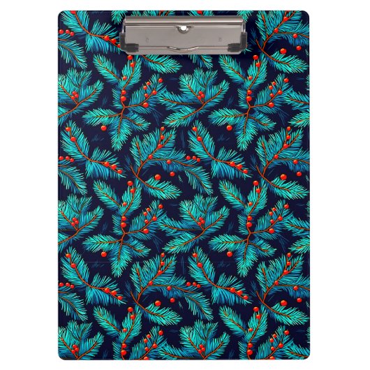 Christmas Fir Branch Pattern-82397 Klembord (Voorkant)