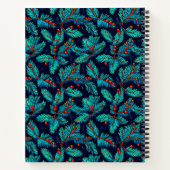Christmas Fir Branch Pattern-82397 Notitieboek (Achterkant)